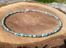 Load image into Gallery viewer, Choker Necklace - Sky Blues