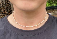 Load image into Gallery viewer, Choker Necklace - Golden Peach